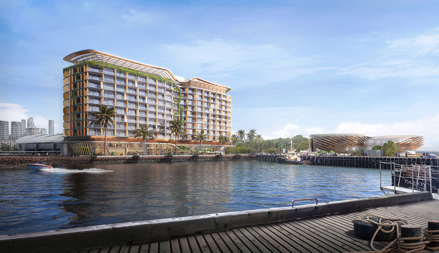 Darwin Convention Centre Hotel starts Waterfront transformation